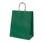 Image SACS SOS AVEC ANSES  80 G/M2 26+14x32 CM VERT KRAFT (250 UNITÉ) #1