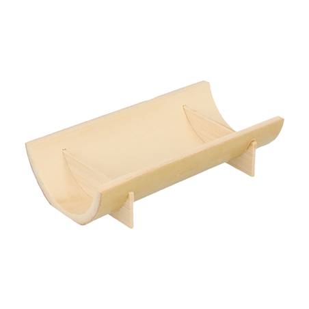 Image DEMI "KOBE"  Ø 5x10x2,3 CM NATUREL BAMBOU (200 UNITÉ) #1