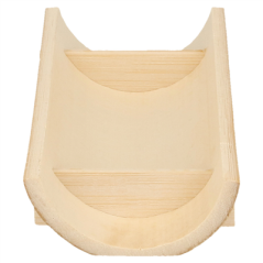 DEMI "KOBE" Ø 5x10x2,3 CM NATUREL BAMBOU (200 UNITÉ)