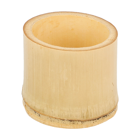 Image TUBES DROITS  Ø 5x4,5 CM NATUREL BAMBOU (200 UNITÉ) #1