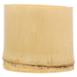 Image TUBES DROITS  Ø 5x4,5 CM NATUREL BAMBOU (200 UNITÉ) #3
