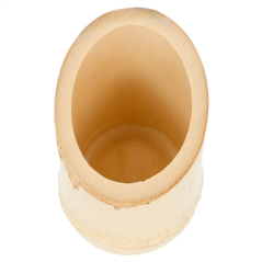 Image TUBES TRONQUÉS  Ø 5/5,5x9 CM NATUREL BAMBOU (100 UNITÉ) #3