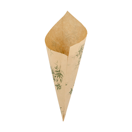 Image SACHETS EN POINTE 'FEEL GREEN' 250 G 70 G/M2 29,5x21 CM NATUREL PARCH.INGRAISSABLE (2000 UNITÉ) #1