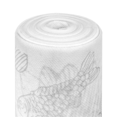 Image "TÊTE-À-TÊTE" PRÉ. 120CM (20 SER.) "MER EGEE"  55 G/M2 0,40x24 M BLANC AIRLAID (6 UNITÉ) #1