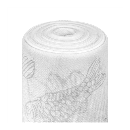 Image "TÊTE-À-TÊTE" PRÉ. 120CM (20 SER.) "MER EGEE"  55 G/M2 0,40x24 M BLANC AIRLAID (6 UNITÉ) #1