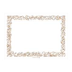 Image SETS DE TABLE 'ARISTAS' 48 G/M2 31x43 CM BLANC CELLULOSE (2000 UNITÉ) #1