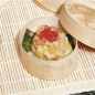 Image RÉCIPIENTS MINI DIM-SUM  Ø 15x8 CM NATUREL BAMBOU (1 UNITÉ) #4