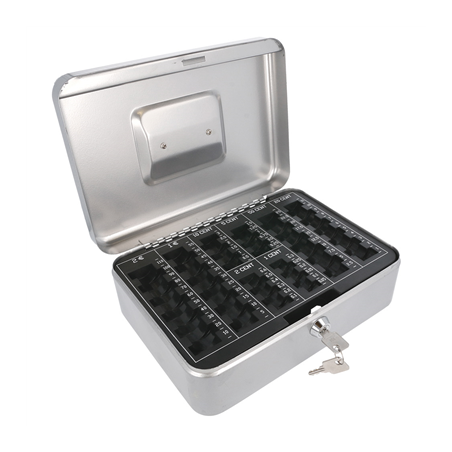 CAISSE  25x18x9 CM GRIS ACIER (1 UNITÉ)