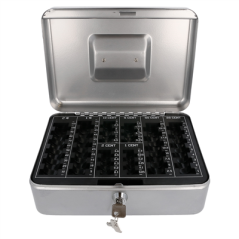 Image CAISSE  25x18x9 CM GRIS ACIER (1 UNITÉ) #3