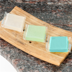 Image SAVONS  19 G 4x4 CM VERT GLYCERINE (500 UNITÉ) #4