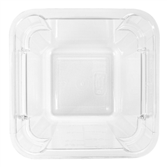 Image BAC ALIMENTAIRE 4 L 18x18x19 CM TRANSPARENT POLYCARBONATE (1 UNITÉ) #3