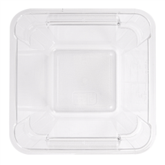 Image BAC ALIMENTAIRE 8 L 22,5x22,5x23 CM TRANSPARENT POLYCARBONATE (1 UNITÉ) #3