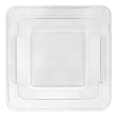 Image BAC ALIMENTAIRE 12 L 28,5x28,5x21 CM TRANSPARENT POLYCARBONATE (1 UNITÉ) #3