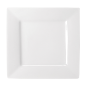 Image ASSIETTES CARRÉES  15x15 CM BLANC PORCELAINE (48 UNITÉ) #3