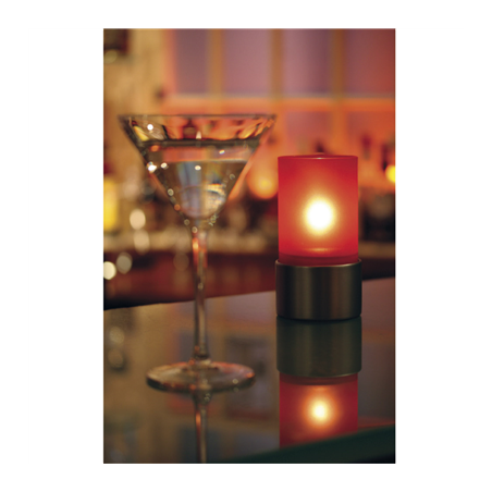 BASES LAMPE DE TABLE "AMBEO"  Ø 7x14 CM ARGENTE METAL (6 UNITÉ)