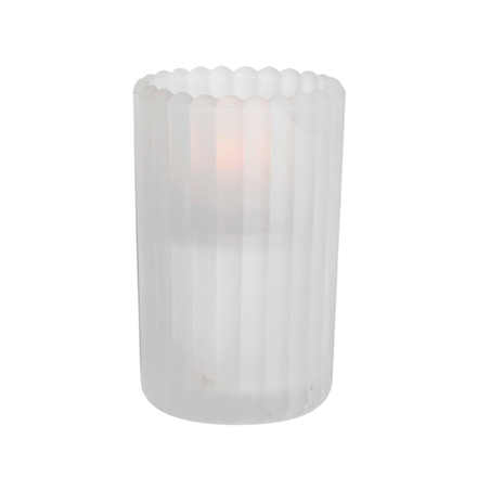 Image LAMPES DE TABLE "SORBET"  Ø 7,5x12,5 CM GLASE VERRE (6 UNITÉ) #1