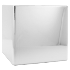 DISTRIBUTEUR MOUCHOIRS 13x13x13 CM CHROME ABS (1 UNITÉ)
