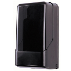 Image DISTRIBUTEUR PAPIER HYGIENIQUE INTERCALÉ 15,6x13,8x28,3 CM NOIR/FUME ABS (1 UNITÉ) #1