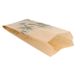 Image SACS SANDWICHS 'FEEL GREEN' 34 G/M2 9+4x22 CM NATUREL PARCH.INGRAISSABLE (500 UNITÉ) #2