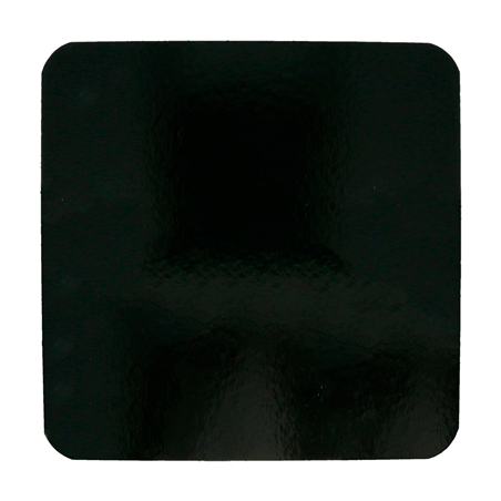 CARTONS PÂTISSERIE DEUX FACES  950 G/M2 32x32 CM OR/NOIR CARTON (50 UNITÉ)