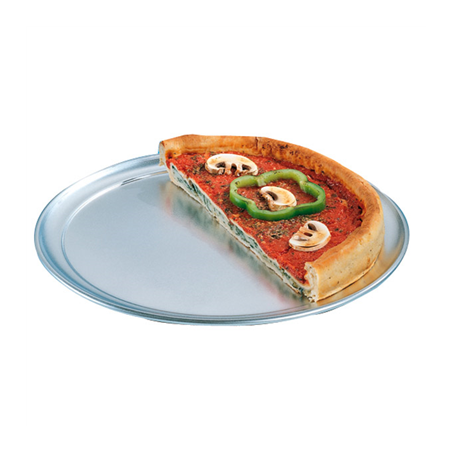 Image ASSIETTE À PIZZA PLATE  Ø 40,5 CM ARGENTE ALUMINIUM (1 UNITÉ) #1