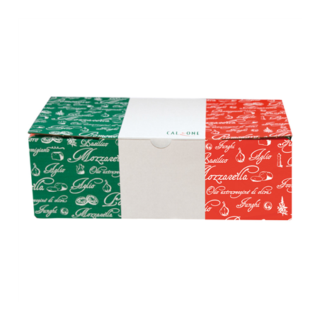 Image BOÎTES PIZZA CALZONE  330 G/M2 27x15x7 CM BLANC CARTON (100 UNITÉ) #1