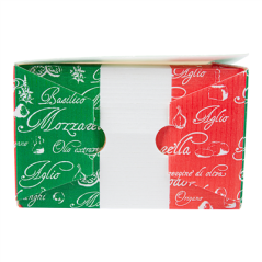 Image BOÎTES PIZZA CALZONE  330 G/M2 30x16x10 CM BLANC CARTON (100 UNITÉ) #3
