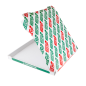 Image BOÎTES PIZZA MICROCANNELURE  348 G/M2 40x40x3,5 CM BLANC CARTON (100 UNITÉ) #3