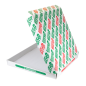 Image BOîTES PIZZA MICROCANNELURE  348 G/M2 46x46x5 CM BLANC CARTON (50 UNITÉ) #3