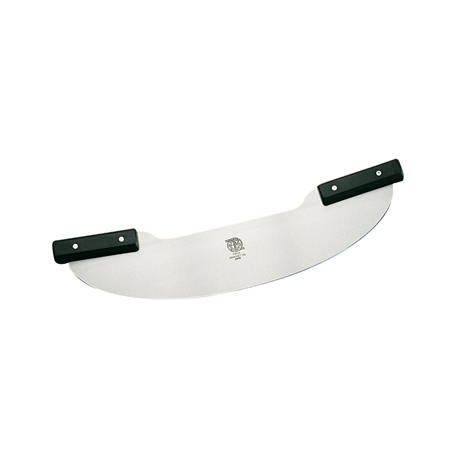 Image COUTEAU À PIZZA DEUX MAINS  53x11 CM ARGENTE INOX (1 UNITÉ) #1