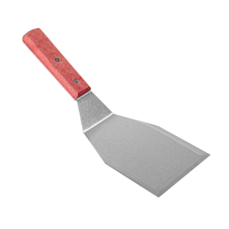 Image SPATULE POUR PIZZA & BURGER  20x12,5 CM ARGENTE INOX (1 UNITÉ) #1