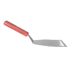 SPATULE POUR PIZZA & BURGER  20x12,5 CM ARGENTE INOX (1 UNITÉ)
