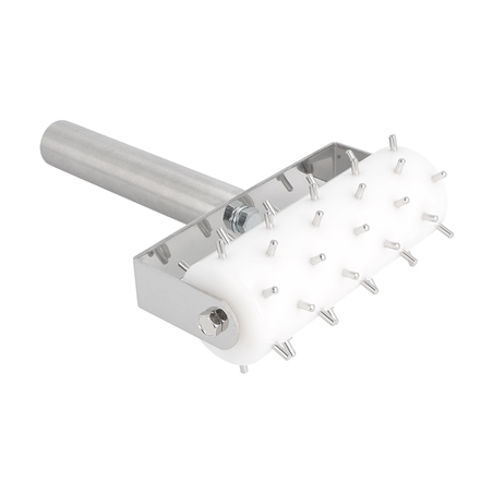 Image PERFORATEUR POINTES MÉTALLIQUES PASTA & PIZZA  21x15x6 (h) CM BLANC INOX (1 UNITÉ) #1