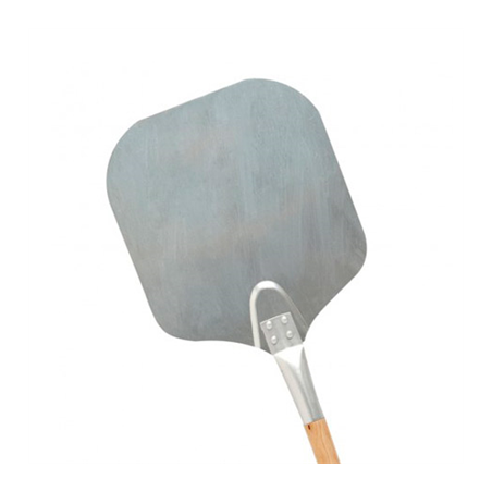 Image PELLE PIZZA BORDURES AIGUISÉES  35,6x40x106,5 CM ARGENTE ALUMINIUM (1 UNITÉ) #1