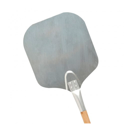 PELLE PIZZA BORDURES AIGUISÉES  40,6x45,7x100 CM ARGENTE ALUMINIUM (1 UNITÉ)