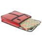 Image SAC TRANSPORT PIZZA 46 CM  49x48,5x13 CM ROUGE VINYL (1 UNITÉ) #2