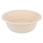 Image BOLS 'BIONIC' 500 ML Ø 15,5x5,4 CM NATUREL BAGASSE (600 UNITÉ) #1