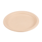 Image ASSIETTES 'BIONIC'  Ø 23x2 CM NATUREL BAGASSE (1000 UNITÉ) #3