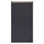 Image ENVELOPPE CADEAUX COULEUR UNIE  60 G/M2 19+8x35 CM NOIR KRAFT VERGÉ (250 UNITÉ) #1