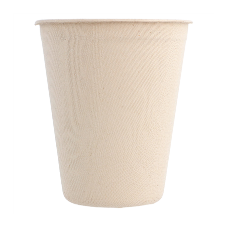GOBELETS 'BIONIC' 260 ML Ø 8x9,1 CM NATUREL BAGASSE (1000 UNITÉ)