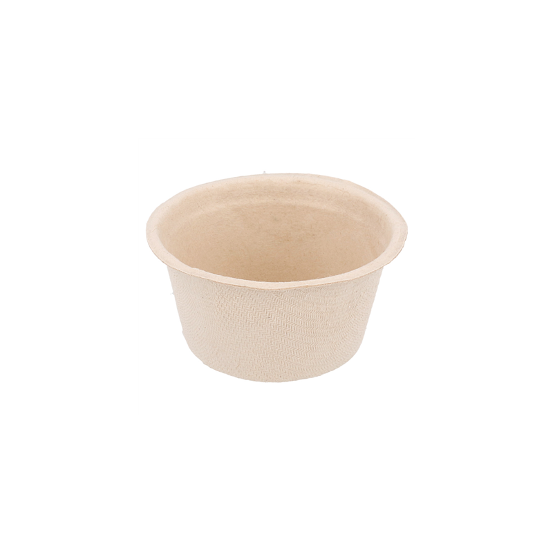 POTS 'BIONIC' 55 ML Ø 6x3 CM NATUREL BAGASSE (1000 UNITÉ)