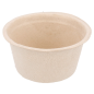 Image POTS 'BIONIC' 55 ML Ø 6x3 CM NATUREL BAGASSE (1000 UNITÉ) #1