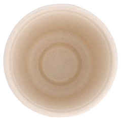 Image POTS 'BIONIC' 140 ML Ø 7,7x5,3 CM NATUREL BAGASSE (1000 UNITÉ) #3