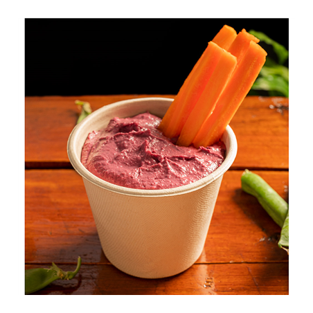 BOLS 'BIONIC' 425 ML Ø 10,5x8,3 CM NATUREL BAGASSE (600 UNITÉ)