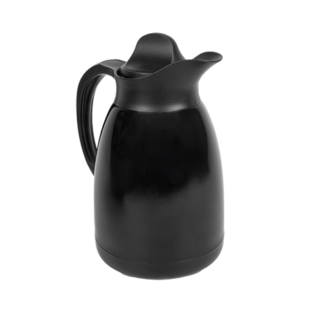 Image THERMO "FLIP-TOP" 1 L 16x13x20 CM NOIR INOX (1 UNITÉ) #1