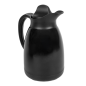 Image THERMO "FLIP-TOP" 1 L 16x13x20 CM NOIR INOX (1 UNITÉ) #1