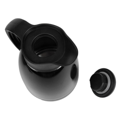 Image THERMO "FLIP-TOP" 1 L 16x13x20 CM NOIR INOX (1 UNITÉ) #3