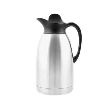 Image THERMO "FLIP-TOP" 1,2 L 16,5x13x22 CM ARGENTE INOX (1 UNITÉ) #1