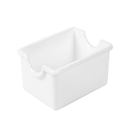 Image RÉCIPIENTS MULTI-USAGES  8,5x6,5x5 CM BLANC PS (1 UNITÉ) #1