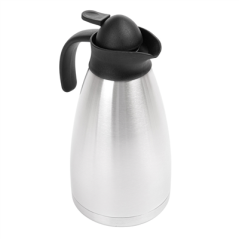 Image THERMO "METALLIC LUSTER" 1,5 L 14,5x14,5x28 CM ARGENTE INOX (1 UNITÉ) #1